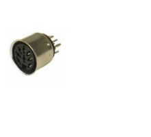 HIRSCHMANN 931735200  MAB 8 SV; Panel-mounted Socket for PCBs, Plug-in direction parallel to the PCB, 8 contacts, female, DIN 41 524 sockets 1-5 , 4A 34V AC/DC