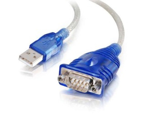 C2G  CG26886  CG26886                 C2G 1.5ft USB to Serial Cable - USB to DB9 Serial RS232 Cable - M/M