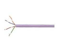 COMMSCOPE SYSTIMAX SOLUTIONS  107244022  1061C LL 4/24 W1000   Copper Cable, PowerSUM 1061C, Category 5e, 24 AWG, 4 Pair, Unshielded, UTP, Solid Bare Copper Conductor, PO/PVC, CM, Non-Plenum, Violet Jacket, 1000 FT, Box
