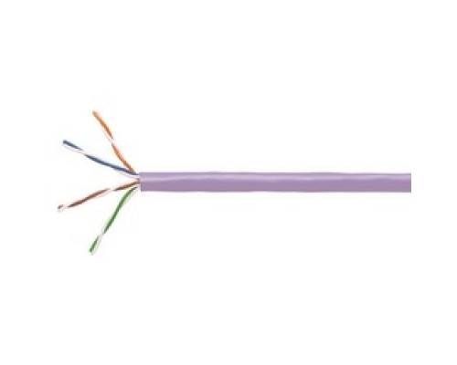 COMMSCOPE SYSTIMAX SOLUTIONS  107244022  1061C LL 4/24 W1000   Copper Cable, PowerSUM 1061C, Category 5e, 24 AWG, 4 Pair, Unshielded, UTP, Solid Bare Copper Conductor, PO/PVC, CM, Non-Plenum, Violet Jacket, 1000 FT, Box