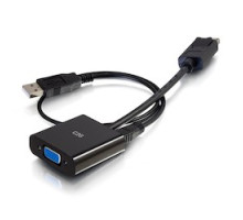 C2G  CG54682  54682                 8in DisplayPort To VGA M/F With 3.5mm