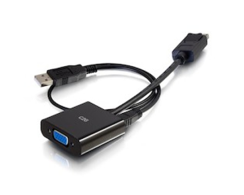 C2G  CG54682  54682                 8in DisplayPort To VGA M/F With 3.5mm