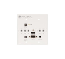 ATLONA TECHNOLOGIES  AT-HDVS-150-TX-WP                 Two-Input Wallplate Switcher for HDMI and VGA with HDBaseT Output