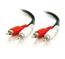 C2G  CG40467  CG40467                 RCA Stereo Audio Cable, Male to Male, 50’ Length, Black
