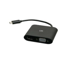 C2G  C2G29831                 USB-C to HDMI and VGA MST Adapter White
