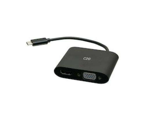 C2G  C2G29831                 USB-C to HDMI and VGA MST Adapter White