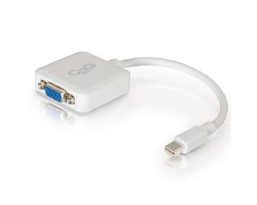 C2G  CG54316  54316                 8in C2G Mini DisplayPort M To VGA F White