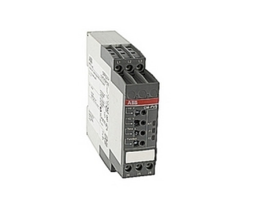 ABB  1SVR740794R1300   Over and undervoltage monitor for 3 phase mains from 160 to 300 V AC, with DPDT relay output and 0.1 to 30 sec. time delay