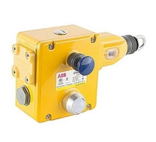 ABB  2TLA050206R1233   General duty die cast safety rope pull switch with 4 NC and 4 NO contacts, NPT connector and LED