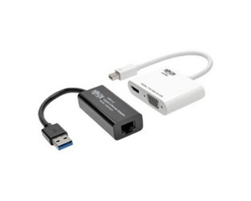 TRIPP LITE  P137-GHV-V2-K                 4K Video and Ethernet 2-in-1 Accessory Kit for Microsoft Surface and Surface Pro with RJ45, VGA and HDMI Ports