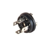 HIRSCHMANN 933114100  GSSR 300 black; Appliance connector with central nut, version for molding or gasket, 3 contacts + PE, industrial standard 9.4 mm , Type C, 4A, 250V