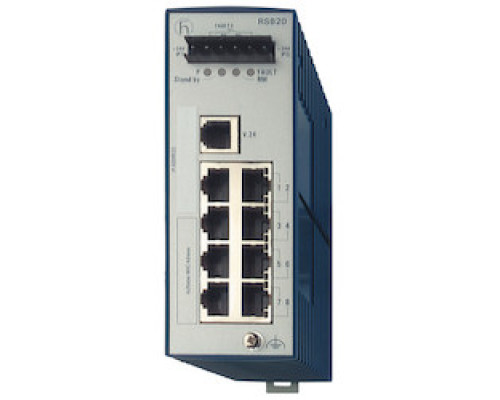 HIRSCHMANN  942014017   Ethernet Managed Switch Copper RJ45 8 10/100MBps