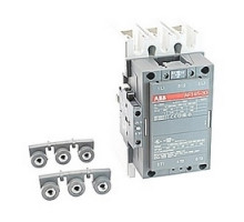 ABB  AF145-30-11-72   3 pole, 130 amp, non-reversing across the line contactor with 20-60V DC coil with 1 NO and 1 NC auxiliary contacts