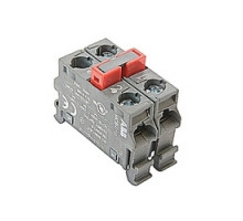 ABB  MCB-02B   Double contact block for base mounting with 2 NC contacts