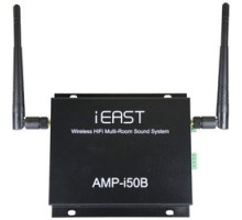 FACTOR ELECTRONICS  I50B                 Wi-Fi Streaming Stereo Amplifier, 24-Bit, 24 Volt, 3.3 Ampere, 192 Kilohertz, 300 Mbps, 3 dB Antenna Gain, 95 dB Signal to Noise Ratio, 5.75