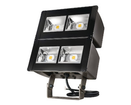 COOPER LIGHTING LLC  NFFLD-L-C100-T   NIGHT FALCON LARGE, 252W, 4000K, 120-277V, 6H X 6V, TRUNNION, CARBON