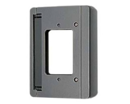 AIPHONE  KAW-D  11712                 30-Degree Angle Box For 1-Gang Surface Mount Door Stations