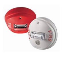 BOSCH SECURITY SYSTEMS  GCC24-CW                 Horn Strobe Unit, 24 V 15-110CD, Ceiling Moun, White