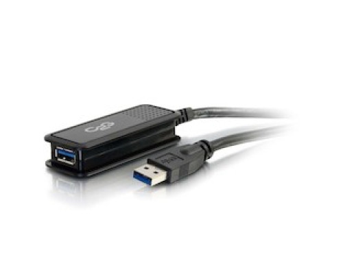 C2G  CG39939  39939                 C2G 16.4ft USB Active Extension Cable - USB A to USB A Extension Cable - USB 3.0 - TAA Compliant - M/F