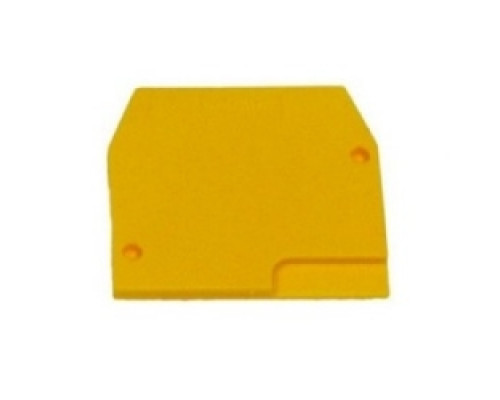 TE-ENERGY  010700525   Black End Plate For 4mm To 6mm Terminals