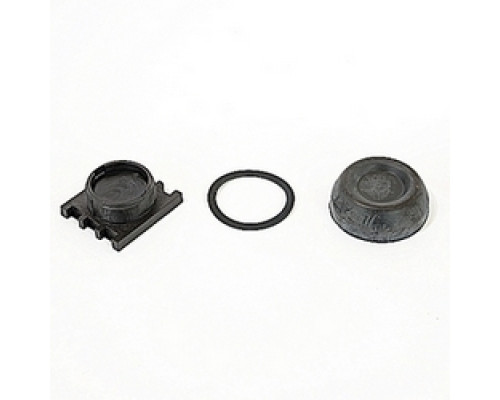 ABB  KP6-40B   Black extreme duty pushbutton with 30mm mounting size