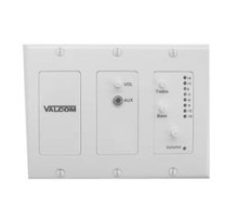 VALCOM  V-9983-W                 In-Wall Audio Mixer, White