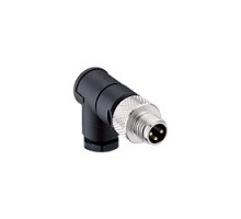 LUMBERG AUTOMATION  700000633  700000633   M8 Pico Field attachable connector, male right angle connector 3-pole with threaded joint, assembling with solder connections.
