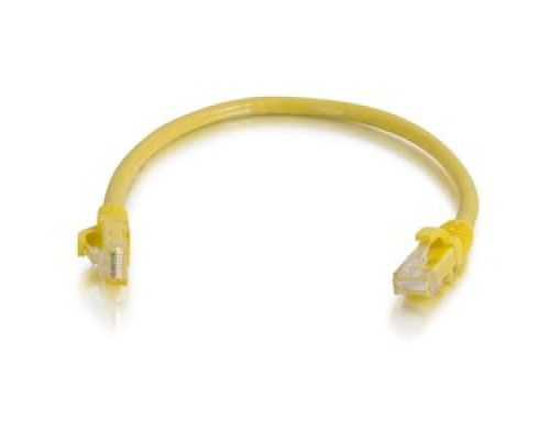 C2G CG27191         C2G 3ft Cat6 Snagless Unshielded UTP Ethernet Cable - Cat6 Network Patch Cable - PoE - Yellow