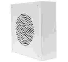 QUAM-NICHOLS COMPANY  SYSTEM 6VPS                 SE1WVPS Vandal-Resistant Loudspeaker Assemblies, Stainless Steel, Square, Wall Mount Enclosure, Horn Loudspeaker, 16W-25/70V Transformer, White Powder Coat Finish