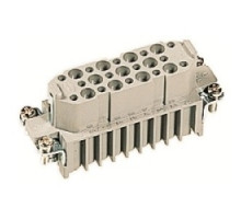 HARTING  09210253111  9210253111   Han D Female Insert: Han D 25 Position F Insert Crimp
