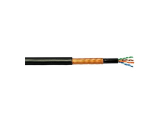 SUPERIOR ESSEX  04-057-17   3 Pair, 22 AWG, Buried Distribution Wire, BDW G, Solid Annealed Copper Conductor, Double Jacket, Corrugated, 5 mil Gopher Resistant Armoer, PE Black Jacket, 2500 FT Reel