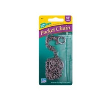 LUCKY LINE PRODUCTS INC  40101                 Pocket Chain, 18-1/4