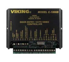 VIKING ELECTRONICS  C-1000B                 Door Entry and Camera Control for 1 or 2 Doorboxes, Provides C.O. Sharing and two Relay Closures