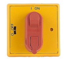 ABB  OHYS3PH   Red and yellow selector snap on selector handle for door mounted switches with protection according to NEMA 1 and IP54