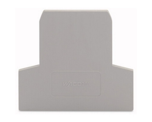 WAGO CORPORATION  281-311   End And Intermediate Plate; 2.5 mm Thick