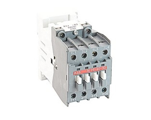 ABB  AL26-40-00-81   AL26 40 AC & 30 DC operated block contactor, UL rated, 4 pole - 4 NO power poles