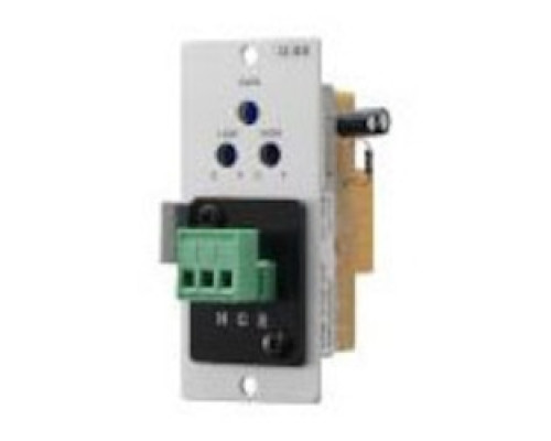 TOA ELECTRONICS INC  U-03S                 Amplifier Line Input Module, Unbalanced, 3P Terminal Block, 20 Hertz to 20 Kilohertz, 1.38