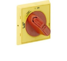 ABB  MSHD-LTY   MSHD-LTY Handle, IP64, red/yellow, 3 times lockable, defeatable, 0-TRIP-I Suitable for Manual Motor Starter