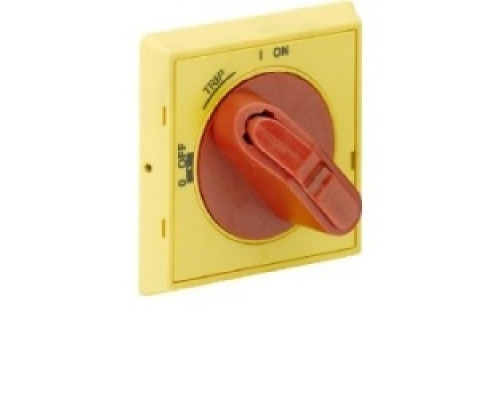 ABB  MSHD-LTY   MSHD-LTY Handle, IP64, red/yellow, 3 times lockable, defeatable, 0-TRIP-I Suitable for Manual Motor Starter