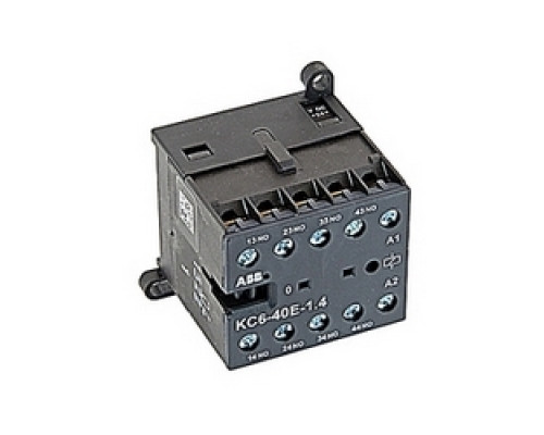 ABB  KC6-40E-1.4   4 pole, 4 NO, KC6 Interface relay with screw terminals and 24V DC control voltage