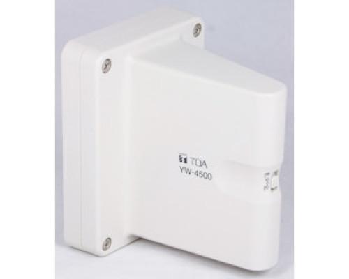 TOA ELECTRONICS INC  YW-4500                 Remote Powered Antenna, 7 to 12 Volt DC, 24 Milliampere, 680 to 880 Megahertz, 75 Ohm, 8 dB Gain, 105 MM Width x 126 MM Depth x 140 MM Height, AES Resin, Off-White