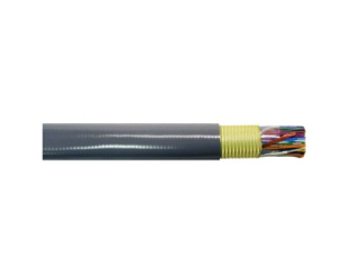 SUPERIOR ESSEX 55-499-25  ABAM 600B Series Central Office Cable, Riser Rated, 100 Ohm Impedance, 12 Pair, 22 AWG, Tinned Copper Conductor, Dielectric Core Wrap, Corrugated 8 mil Aluminum Shield, Grey PVC Jacket, 7000 FT. Reel
