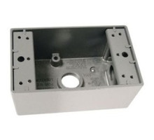 PASS & SEYMOUR  WPB23                 DIE CAST ALUMINUM MATERIAL,  GRAY COLOR, 2.86 INCH, 4.63  INCH, 2.09 INCH