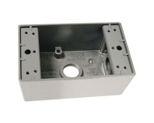 PASS & SEYMOUR  WPB23                 DIE CAST ALUMINUM MATERIAL,  GRAY COLOR, 2.86 INCH, 4.63  INCH, 2.09 INCH