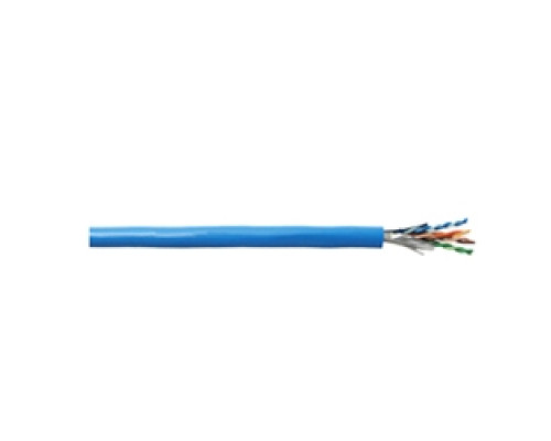 SUPERIOR ESSEX  5F-220-28   Copper Cable, 4 Pair, 24 AWG Category 5e CMP SCTP Blue 1000 FT. Reel