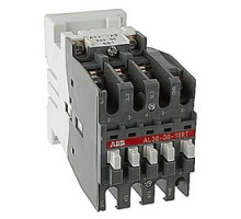 ABB  AL303010RT-81   50 amp ring tongue terminated, 3 pole, DC controlled contactor with 24V AC coil and 1 NO auxiliary contacts