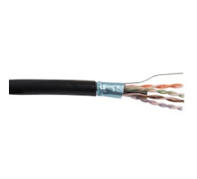 LIBERTY AV  24-4P-L6ASH-BLK   Liberty Category 6A F/UTP Riser Rated Network Cable Features: 4 Twisted Unshielded Pairs In Varying Twist Lengths 23AWG Solid Bare Copper Conductors Riser Rated Lead-free PVC Jacketing 3rd Party Certified To ANSI/TIA-568