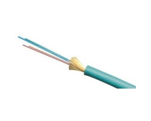 BELDEN  FI3D012R9                 Distribution Cable, Riser, Indoor, OM3, Tight Buffered, 12-Fiber, Aqua Jacket