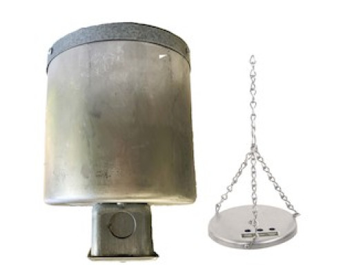 LENCORE ACOUSTICS LLC  G545-TRIHB                 i.Net Speaker, Tripod, Handy box, brushed aluminum housing, RJ45