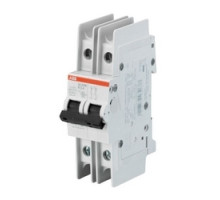 ABB  SU202M-K2  2CDS272337R0277   Miniature Circuit Breaker K-Characteristic, 10kA, 2A, 2P UL489